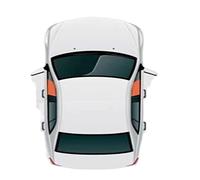 Chaussette pour pour Cayenne Véhicule Spécial Fenêtre Latérale Levage Automatique Pare-Soleil Isolation Rideaux Télescopiques 2006-2021 Pare Soleil Voiture(Front 2 pcs,2019-Now)