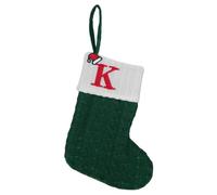 Chaussette pour sapin de Noël - Ornement brodé - Bas de sapin de Noël - Sac de bonbons saisonniers au chocolat - Décoration festive pour cheminée, mur