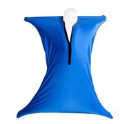 Chaussette sensorielle corporelle - Moyenne, tissu élastique, bleu, sac de compression, enveloppement respirant, soutien calme, outil sensoriel pour thérapie de mouvement et d'anxiété chez les