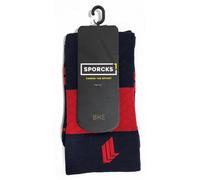 Chaussette Sporcks Marie Blanque (PRO ELITE) Bleu et Rouge, Taille S