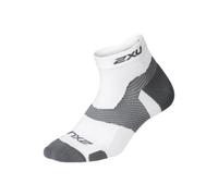 Chaussettes 1-4 2XU Vectr Light Cush Blanc M
