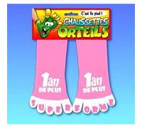 chaussettes 1 an de + orteil rose - CD4959+ANN Rose G