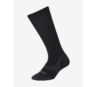 Chaussettes 2XU Vectr Light Cushion Full Length noir gris - S