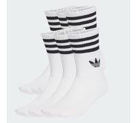 adidas Chaussettes 3-Stripes Crew Socks 6 Pairs in Blanc L