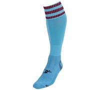 Chaussettes 3 bandes enfant Precision Pro Bleu 31/34 Unisex