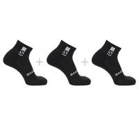 Chaussettes 3 paires salomon everyday ankle noir unisex