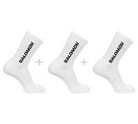 Chaussettes 3 paires salomon everyday crew blanc unisex