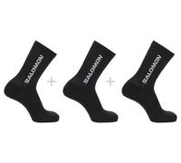 Chaussettes 3 paires salomon everyday crew noir unisex