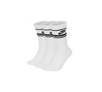 Nike Sportswear Everyday Essential Chaussettes De Tennis Pack De 3 , Couleur: blanc , Taille: 34-38