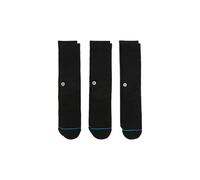 Chaussettes 3 paires stance icon crew noir