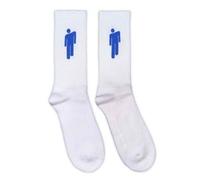 Chaussettes : 4-7 Unisex White Billie Eilish Blackue Blohsh