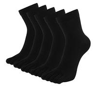 Chaussettes 5 Doigts Homme Coton Chaussettes Orteils Séparés Fantaisie Running Chaussette Doigt de Pied Sport Chaussette Five Fingers, Taille 39-44/45-48, 5 paires