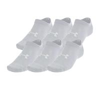 Under Armour Chaussettes Essential invisibles gris, noir, blanc 6 paires XL