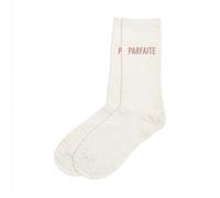 STC Chaussettes Parfaite blanches à paillettes Taille unique 36-42