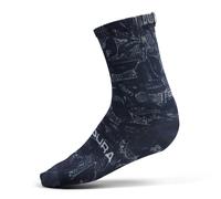 Endura Grid Floral Ltd Print Cycling Socks Homme (lot de 1)