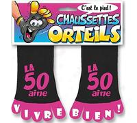 Chaussettes à Orteils Noir/Violet - La 50aine