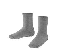 FALKE Catspads K HP Coton Laine Picots sur la Semelle 1 Paire Chaussettes Chaussons, Gris (Light Grey Melange 3390), 23-26 Mixte Enfant