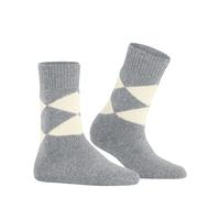 Chaussettes à picots femme Burlington Cosy Argyle Gris 36/41