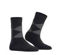 Chaussettes à picots femme Burlington Cosy Argyle Noir 36/41