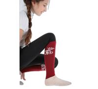 Chaussettes Ã©quitation de concours femme PÃ©nÃ©lope (x2) Violet 31/36