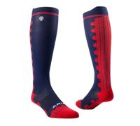 Chaussettes Ã©quitation femme Ariat TEK Devon Performance Bleu M