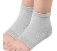 Chaussettes à talon pour les pieds craquelés secs, hydratation des chaussettes à talons - Chaussettes de gel de soins aux pieds ortelles,Hydratation profonde, réparation d'humidité de nuit, soins de l