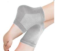 Chaussettes à talons hydratantes, chaussettes à talon craquées - Chaussettes de gel de soins des pieds hydratants,Réparation d'humidité pendant la nuit, soins de la peau rugueux réutilisables pour les