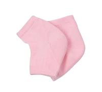Chaussettes à talons nues, hydratantes pour femme - Chaussettes anti-humidité du talon - Réparation d'humidité de nuit - Soins de la peau rugueux réutilisables pour un repos
