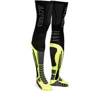 Chaussettes Acerbis X-Leg Pro Taille : XXL, Couleur : Noir/Jaune
