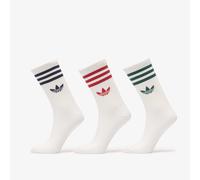 Chaussettes adidas 3 Stripes Crew Socks 3 Pairs Night Indigo/ Team Victory Red/ Collegiate Green S