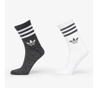 Chaussettes adidas 3-Stripes Glitter Crew Socks 2-Pack Black/ Lucid Red/ Lucid Blue M