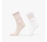 adidas Chaussettes 3-Stripes Glitter Crew Socks 2 Pairs in Rose S