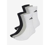 ADIDAS PERFORMANCE Chaussettes de sport gris chiné / noir / blanc, Taille 49-51