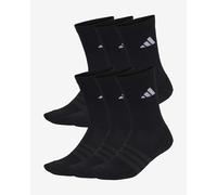 Chaussettes adidas classiques Cushioned noir blanc (6 paires) - XL
