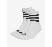 adidas 3-Stripes Cushioned Sportswear Mid Cut Socks 3-Pack Unisexe XL