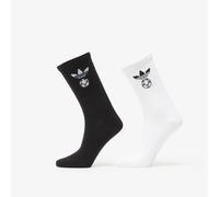 Chaussettes adidas Football Embroidered Crew Socks 2 Pairs White/ Black M