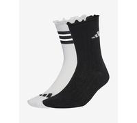 Chaussettes adidas Glow blanc noir gris (2 paires) - S