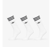 Chaussettes adidas High Solid Crew Sock 3-Pack White M