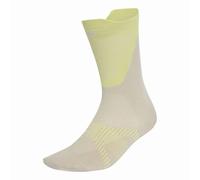 CHAUSSETTES DE RUNNING MI-MOLLET LÉGÈRES Beige / Frozen Lemon 40-42