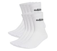 Adidas Performance Chaussettes de sport Linear Cushioned Crew – 10 paires Noir/Blanc Taille 37-39