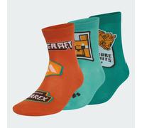 CHAUSSETTES ADIDAS MINECRAFT JUNIOR St Fade Ocean / Equipment Green / Fox Orange 25-27
