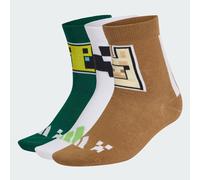 CHAUSSETTES ADIDAS MINECRAFT YOUTH Carbon / Brown Desert / Collegiate Green 28-30