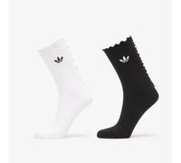 Chaussettes adidas Ruffle Crew Socks 2 Pairs Black/ White S