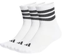 adidas - 3-Stripes Essential Concept Mid 3-Pack - Chaussettes multifonctions - EU 43-45 - white / black / black