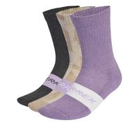 adidas Terrex - TRX MT Sock 3-Pack - Chaussettes multifonctions - EU 40-42 - wonder taupe / grey six / powder plum