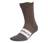 adidas Mixte Terrex Xperior CLIMAWARM Merino Crew Socks, Earth Strata, 2.5-4