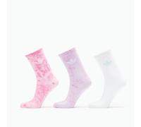 Chaussettes adidas Tie Dye Crew Socks 3-Pack Bliss Pink L