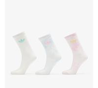 Chaussettes adidas Tie Dye Crew Socks 3-Pack Off White/ Wonder Beige/ Dark Brown S