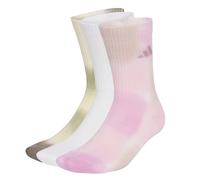 Adidas Chaussettes mixtes Tie-Dye - Pack de 3 - Multicolore / Blanc / Dual Indigo - Taille 40-42