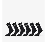 Chaussettes adidas Trefoil Crew Sock Cushion 6-Pack Black S
